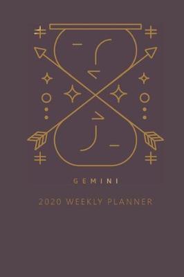 Book cover for Gemini 2020 Weekly Planner (Burgundy)