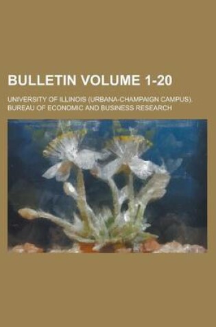 Cover of Bulletin Volume 1-20