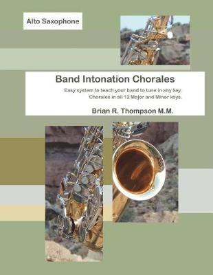 Book cover for Alto Sax, Band Intonation Chorales