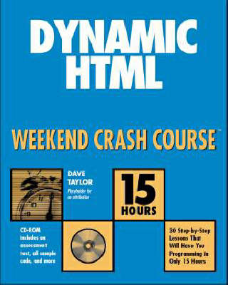Book cover for Dynamic HTML Weekend Crash Course