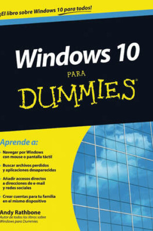 Cover of Windows 10 Para Dummies