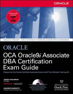 Cover of OCA Oracle9i Associate DBA Certification Exam Guide