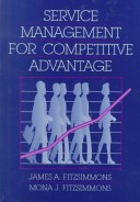 Book cover for Service Management for Competitive Advantage