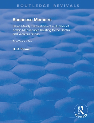 Book cover for Sudanese Memoirs