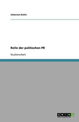 Book cover for Rolle der politischen PR