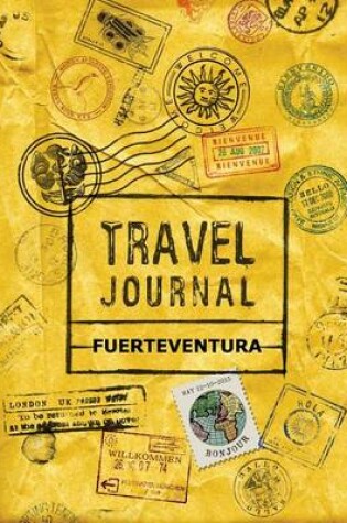Cover of Travel Journal Fuerteventura
