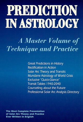 Book cover for Prediction in Astrology