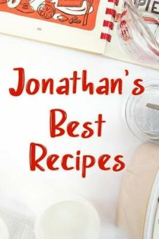 Cover of Jonathan's Best Recipes