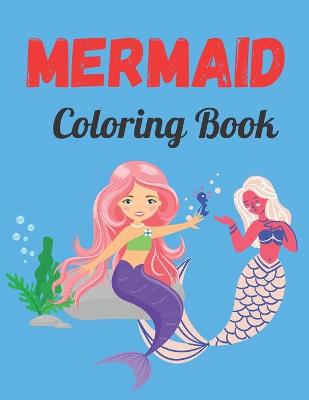 Book cover for Mermaid Coloring Book