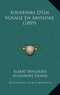 Cover of Souvenirs D'Un Voyage En Abyssinie (1859)