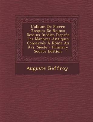 Book cover for L'Album de Pierre Jacques de Reims