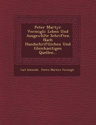 Book cover for Peter Martyr Vermigli