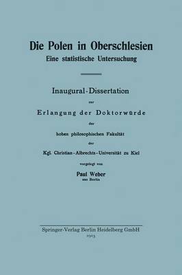 Book cover for Die Polen in Oberschlesien