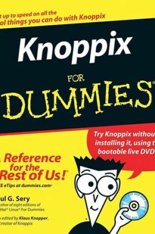 Cover of Knoppix Linux For Dummies