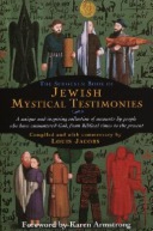 Cover of The Schocken Book of Jewish Mystical Testimonies