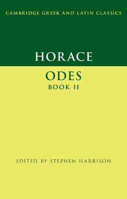 Book cover for Horace: Odes Book II