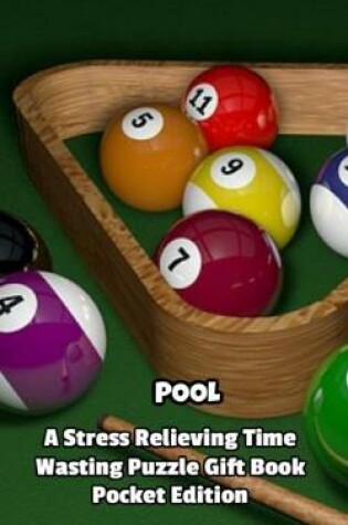 Cover of Pool a Stress Relieving Time Wasting Puzzle Gift Book