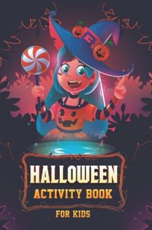 Cover of Halloween Activity Book For Kids