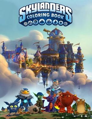 Cover of Skylanders Coloring Book