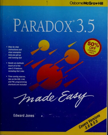 Book cover for PARADOX 3.5 Made Easy