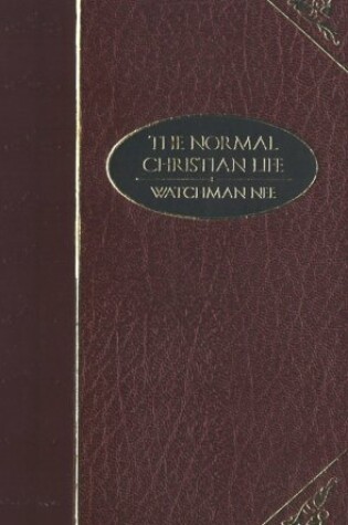 Cover of The Normal Christian Life