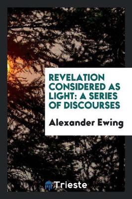 Book cover for Revelation Considered as Light