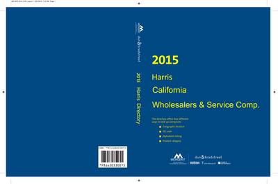 Book cover for Harris Directory of California Wholesalers & Service Companies 2015