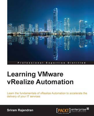 Book cover for Learning VMware vRealize Automation