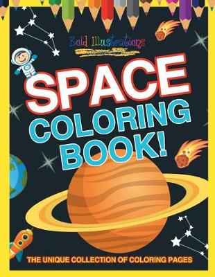 Book cover for Space Coloring Book!