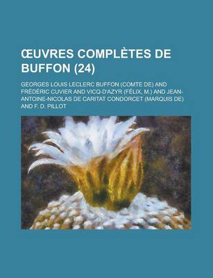 Book cover for Uvres Completes de Buffon (24)