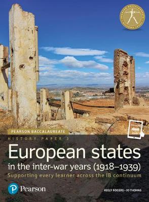 Cover of Pearson Baccalaureate History Paper 3: European states in the inter-war years (1918-1939)