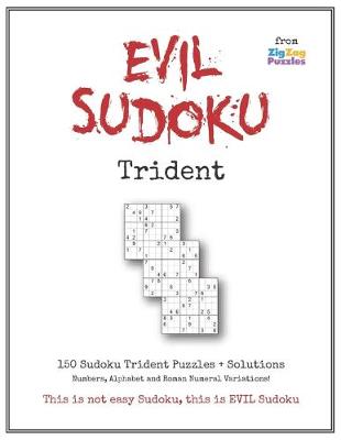 Book cover for Evil Sudoku Trident