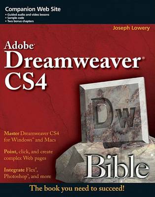 Book cover for Dreamweaver CS4 Bible