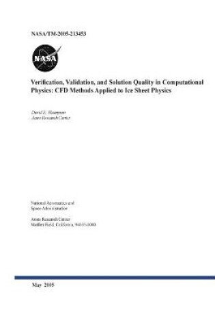 Cover of Verification, Validation, and Solution Quality in Computational Physics