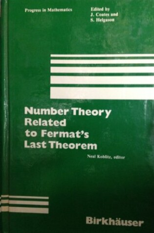 Cover of Number Theory Related to Fermat's Last Theorem