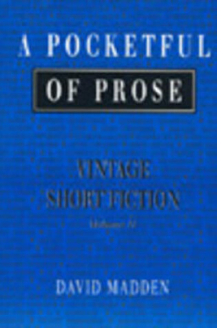 Cover of Madden Pocketful of Prose:Vintage V2