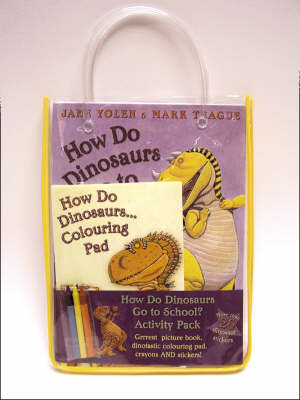 Book cover for How Do Dinosaurs Go to School Activity Pack