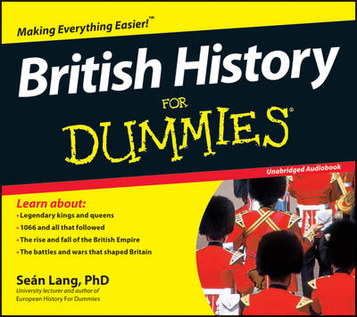 Book cover for British History For Dummies Audiobook