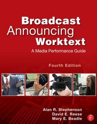 Cover of Broadcast Announcing Worktext