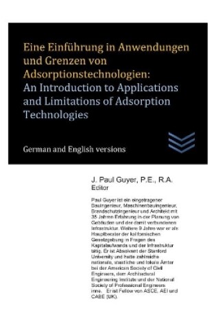 Cover of Eine Einfuhrung in Anwendungen und Grenzen von Adsorptionstechnologien