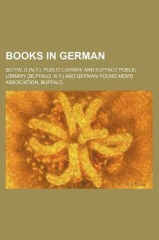 Cover of Books in German