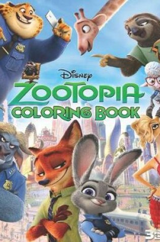 Cover of Zootopia Coloring Book