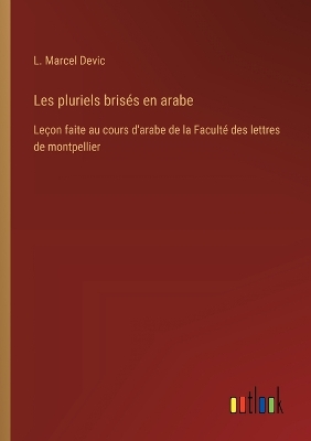 Book cover for Les pluriels bris�s en arabe