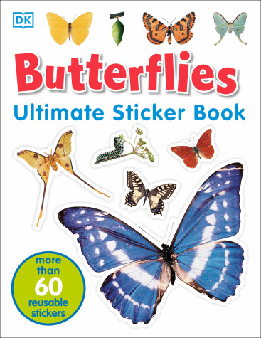 Cover of Ultimate Sticker Book: Butterflies