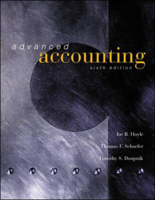 Book cover for Advanced Accounting, Update Edition with Enron Powerweb