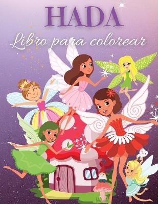 Book cover for Hada Libro para colorear