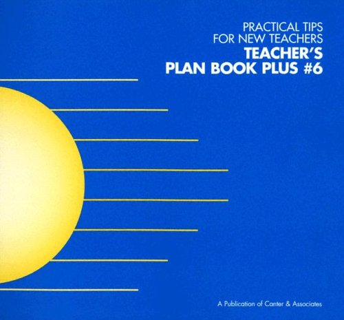 Book cover for Teacher's Plan Book Plus #6