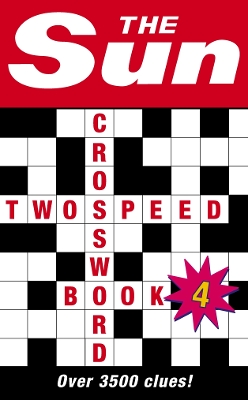 Book cover for The Sun Two-Speed Crossword Book 4