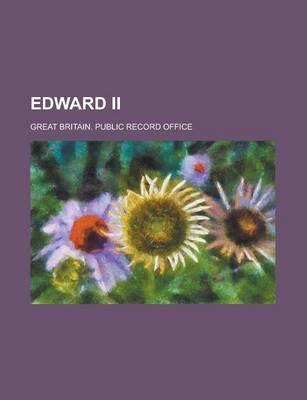 Book cover for Edward II