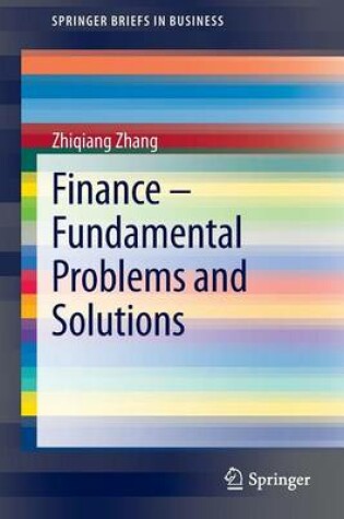 Cover of Finance Fundamental Problems and Solutions